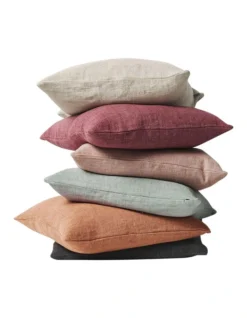 Heavy Linen Cushion In Maple -Linen House Shop 976026520 4 720x928