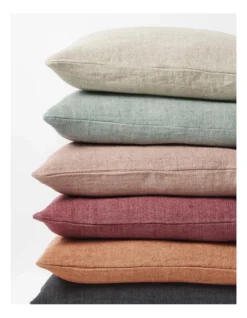 Heavy Linen Cushion In Bluestone -Linen House Shop 976026700 5 720x928