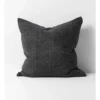 Heavy Linen Cushion In Black -Linen House Shop 976026790 1 720x928