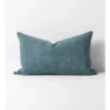 Heavy Linen Rectangle Cushion In Bluestone -Linen House Shop 976027330 1 720x928