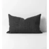 Heavy Linen Rectangle Cushion In Black -Linen House Shop 976027420 1 720x928
