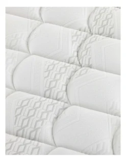 Miracoil Advance Cappuccino Medium 6 Smooth Top Mattress In White -Linen House Shop 979852510 6 720x928