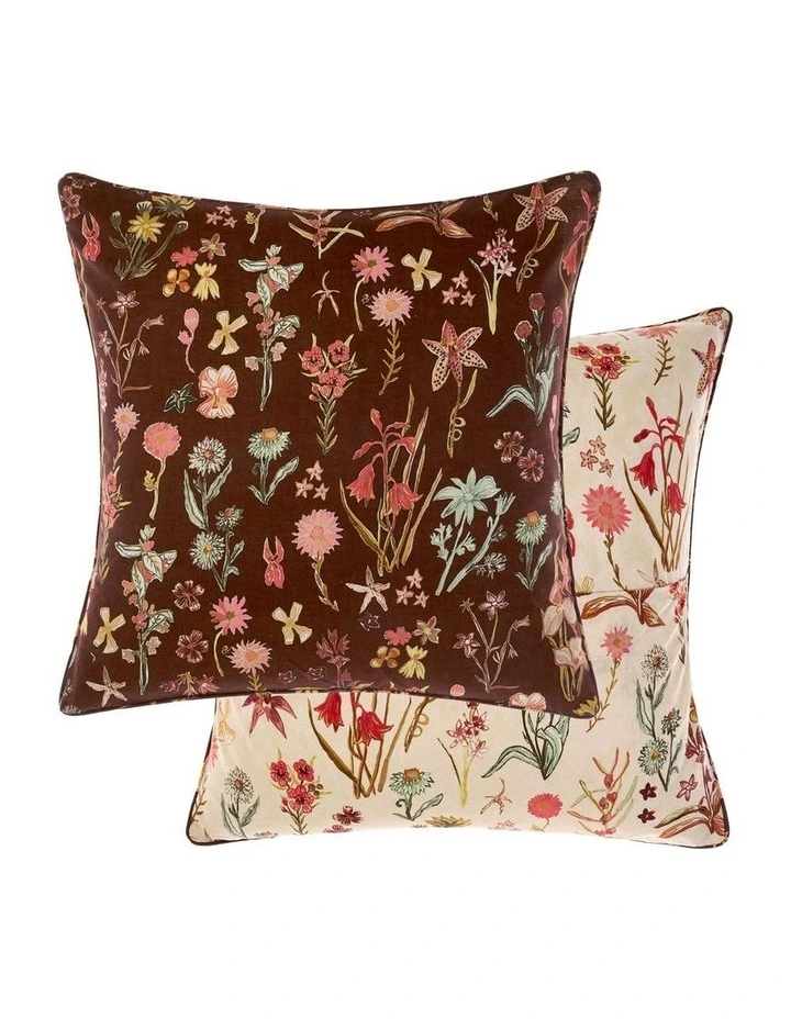 Linen House Rita Quilt Cover Set In Cacao 7 Linen House Rita Quilt Cover Set In Cacao - Image 5