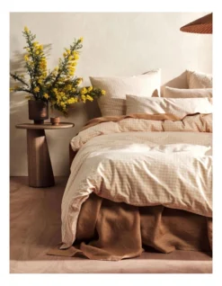 Linen House Springsteen Quilt Cover Set In Peach -Linen House Shop 987192820 987184900 2 720x928