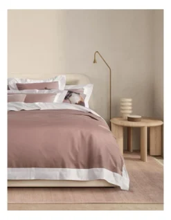 Estrel Lux Tailored Quilt Cover In Chia