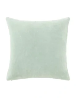 Ridgewood Square Cushion In Mineral Green -Linen House Shop 989005060 2 720x928