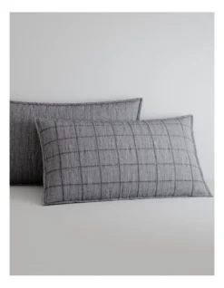 Rybar Tailored Sham In Carbon