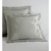 Sabal Tailored European Pillowcase In Green Smoke -Linen House Shop 989006230 1 720x928