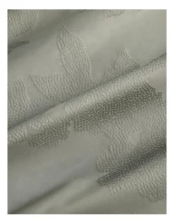 Sabal Tailored European Pillowcase In Green Smoke -Linen House Shop 989006230 3 720x928