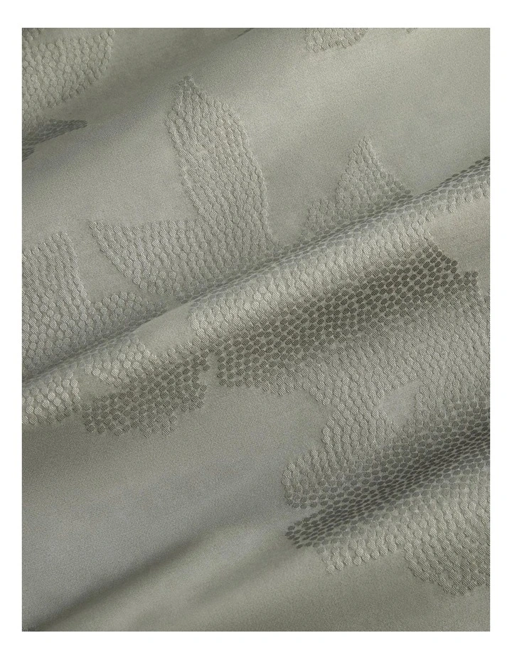 Sabal Tailored Pillowcase Pair In Green Smoke 5 Sabal Tailored Pillowcase Pair In Green Smoke - Image 3