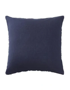 Valencia Square Cushion In Midnight 6 Valencia Square Cushion In Midnight -Linen House Shop 989009830 2 720x928