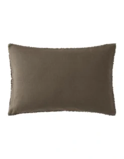 Westbourke Breakfast Cushion In Khaki 6 Westbourke Breakfast Cushion In Khaki -Linen House Shop 989010100 2 720x928