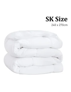 Duck Down Feather 700GSM Quilt Duvet Doona Super King In White -Linen House Shop 989375230 4 720x928