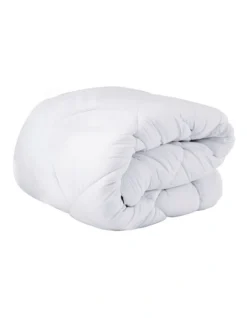 Microfibre Bamboo Quilt 400GSM Comforter Doona King In White