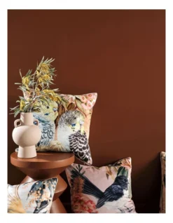 Linen House Budgie Cushion In Multi -Linen House Shop 992674450 2 720x928