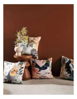 Linen House Budgie Cushion In Multi -Linen House Shop 992674450 3 720x928