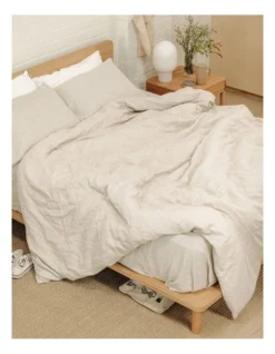 Hemp Linen Duvet Set In Oat 9 Hemp Linen Duvet Set In Oat -Linen House Shop 993275650 4 720x928